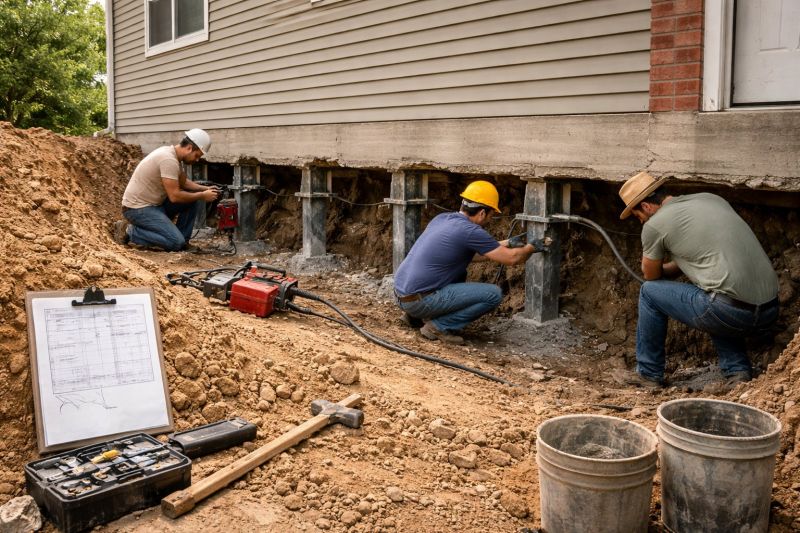 Top Concrete Foundation Repair Companies in Milan, MI